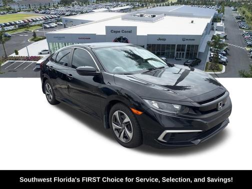 Crystal Black Pearl 2020 Honda Civic LX