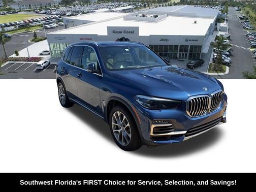 Phytonic Blue Metallic 2020 BMW X5 sDrive40i
