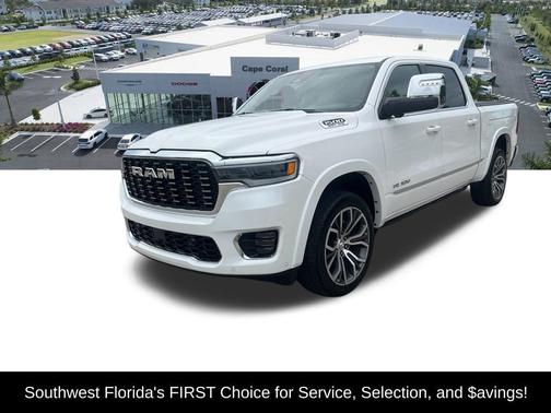 Ivory White Tri-Coat Pearlcoat 2025 RAM 1500 ST