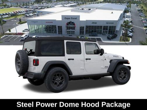 Bright White Clearcoat 2026 Jeep Wrangler Willys