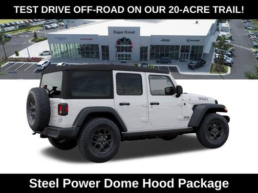 Bright White Clearcoat 2026 Jeep Wrangler Willys