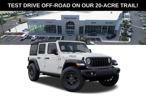 Bright White Clearcoat 2026 Jeep Wrangler Willys