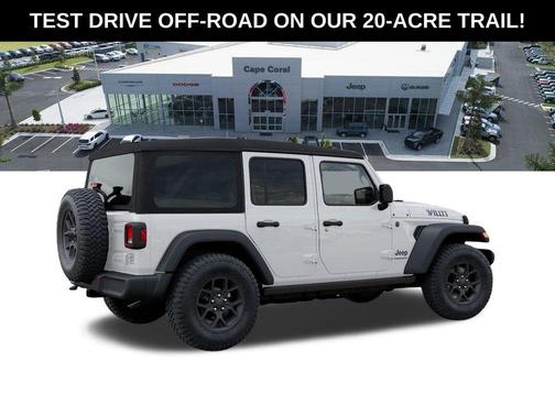 Bright White Clearcoat 2026 Jeep Wrangler Willys
