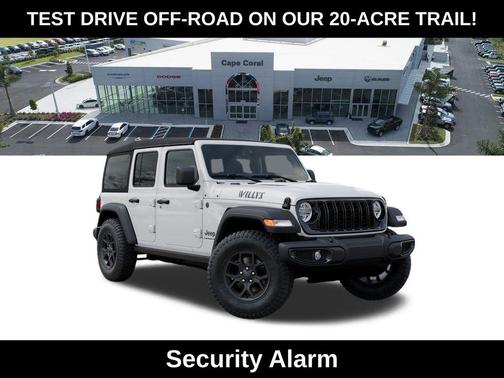 Bright White Clearcoat 2026 Jeep Wrangler Willys