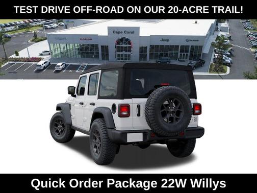 Bright White Clearcoat 2026 Jeep Wrangler Willys