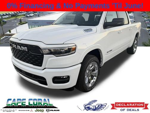 Bright White Clearcoat 2026 RAM 1500 Big Horn/Lone Star