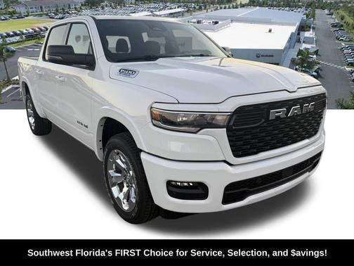 Bright White Clearcoat 2026 RAM 1500 Big Horn/Lone Star