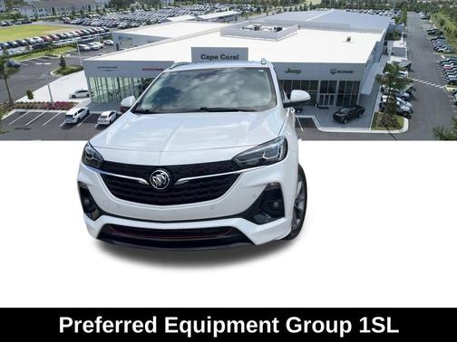 White Frost Tricoat 2022 Buick Encore GX Essence