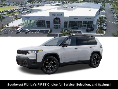 bright white clearcoat 2026 Jeep Cherokee Overland