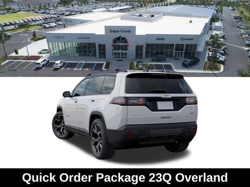 bright white clearcoat 2026 Jeep Cherokee Overland