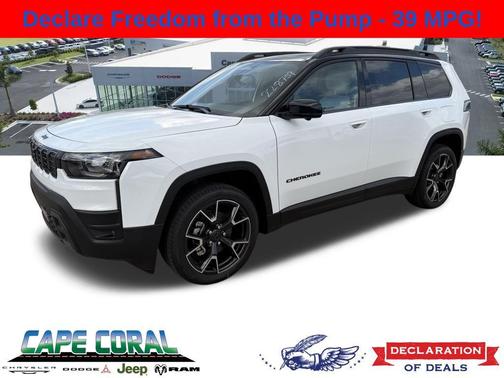 bright white clearcoat 2026 Jeep Cherokee Overland