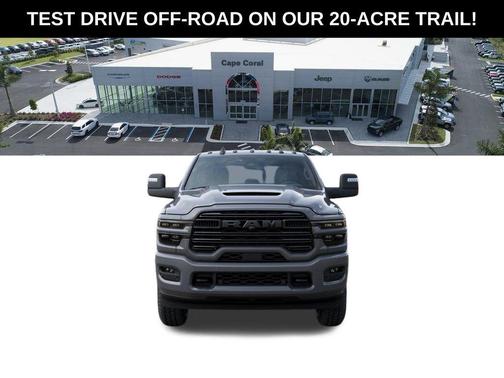 Ceramic Gray Clearcoat 2026 RAM 2500 Laramie Crew Cab 4x4 6'4' Box