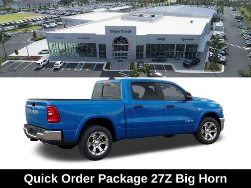Hydro Blue Pearlcoat 2026 RAM 1500 Big Horn/Lone Star