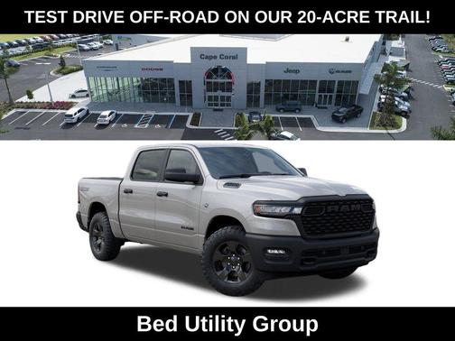 Silver Zynith 2026 RAM 1500 Warlock Crew Cab 4x4 5'7' Box