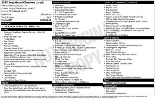 2025 Jeep Grand Cherokee Laredo