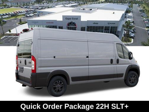 Bright Silver Metallic Clearcoat 2026 RAM ProMaster 2500 High Roof