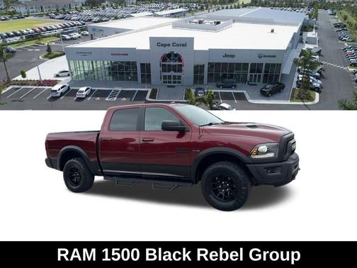 Delmonico Red Pearlcoat 2018 RAM 1500 Rebel