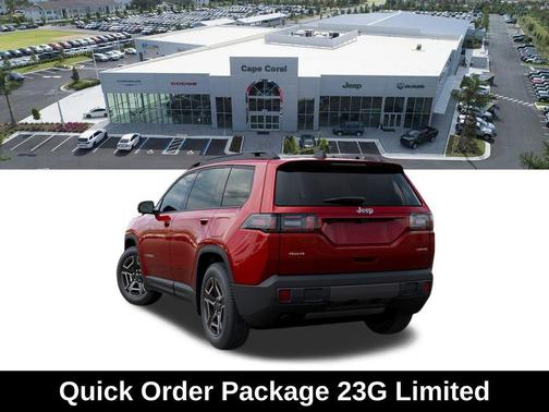 Red Hot Pearlcoat 2026 Jeep Cherokee Limited
