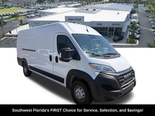 Bright White Clearcoat 2023 RAM ProMaster 3500 High Roof