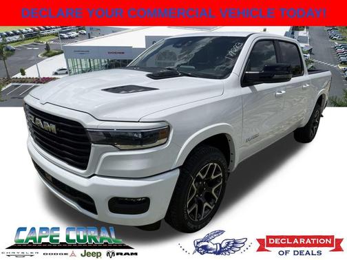 Bright White Clearcoat 2026 RAM 1500 Laramie