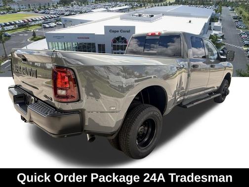 Ceramic Gray Clearcoat 2026 RAM 3500 Tradesman Crew Cab 4x4 8' Box