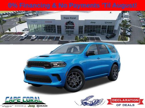 B5 Blue 2026 Dodge Durango GT HEMI V8 AWD