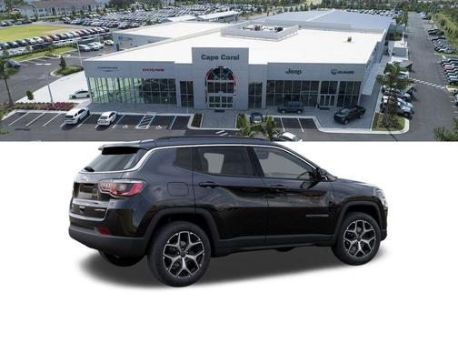 Diamond Black Crystal Pearlcoat 2026 Jeep Compass Limited
