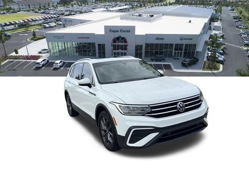 Pure White 2022 Volkswagen Tiguan 2.0T SE