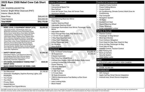 2025 RAM 2500 Power Wagon