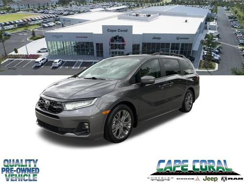 Solar Silver Metallic 2025 Honda Odyssey Touring