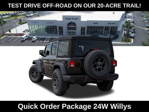 Black Clearcoat 2026 Jeep Wrangler Willys