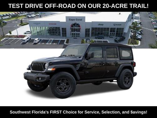 Black Clearcoat 2026 Jeep Wrangler Willys