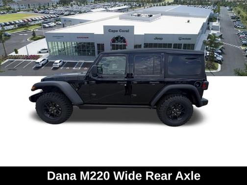 Black Clearcoat 2026 Jeep Wrangler Willys