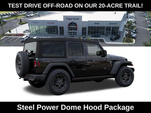 Black Clearcoat 2026 Jeep Wrangler Willys