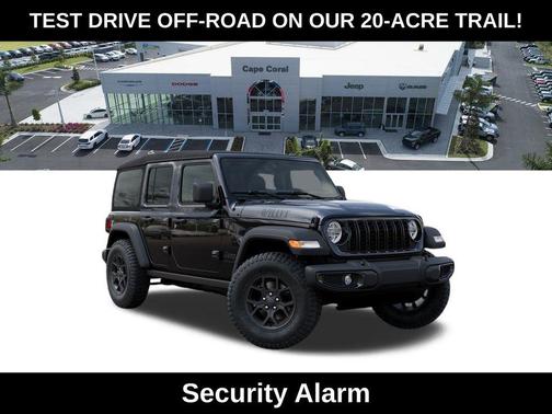 Black Clearcoat 2026 Jeep Wrangler Willys