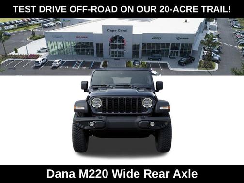 Black Clearcoat 2026 Jeep Wrangler Willys