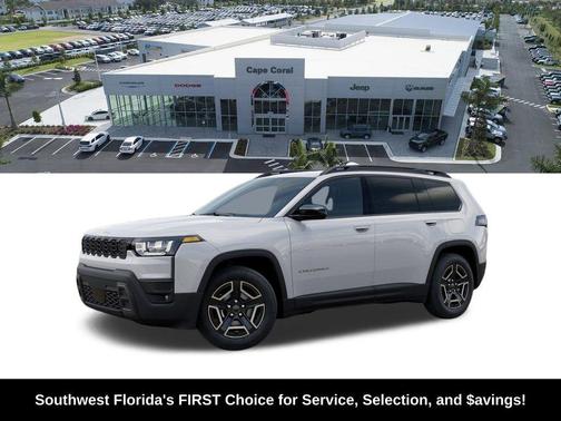 Bright White Clearcoat 2026 Jeep Cherokee Laredo 4x4