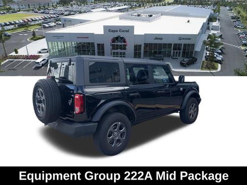 Shadow Black 2025 Ford Bronco Big Bend