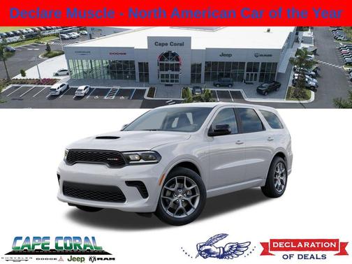 White Knuckle Clearcoat 2026 Dodge Durango GT HEMI V8 AWD