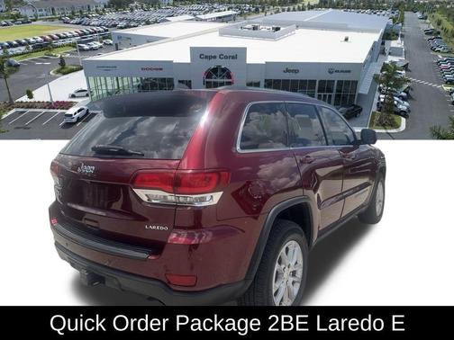 Velvet Red Pearlcoat 2021 Jeep Grand Cherokee Laredo