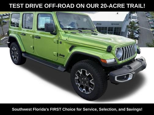 Mojito Clearcoat 2026 Jeep Wrangler 4-Door Sahara 4x4