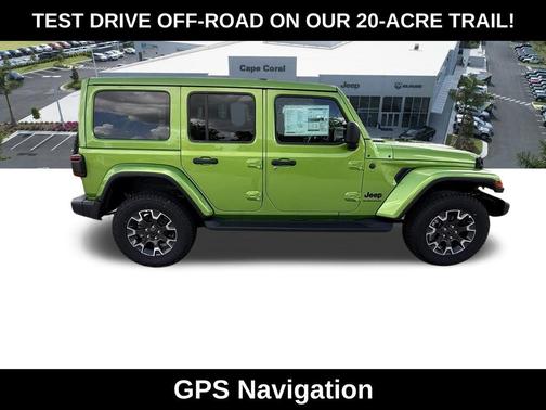 Mojito Clearcoat 2026 Jeep Wrangler 4-Door Sahara 4x4