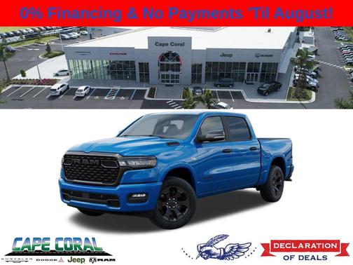 Hydro Blue Pearlcoat 2026 RAM 1500 Big Horn/Lone Star