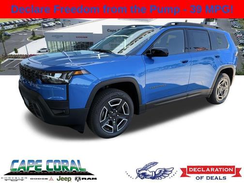 Hydro Blue Pearlcoat 2026 Jeep Cherokee Laredo 4x4