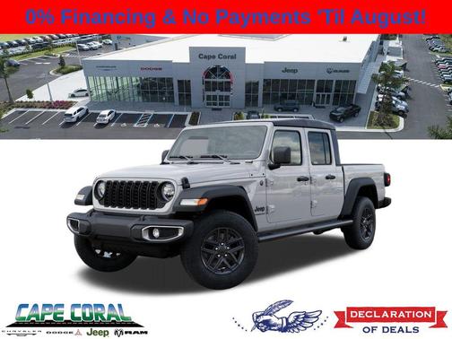 Bright White Clearcoat 2026 Jeep Gladiator Sport
