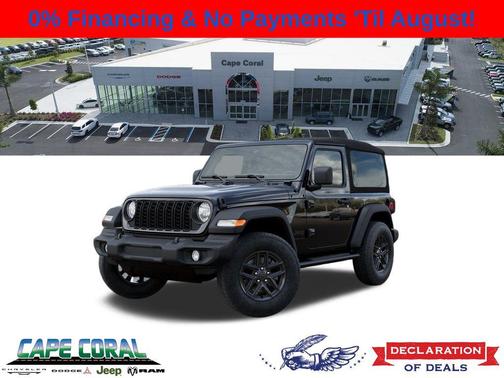 Black Clearcoat 2026 Jeep Wrangler Sport