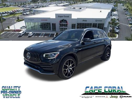 Obsidian Black Metallic 2022 Mercedes-Benz AMG GLC 43 4MATIC