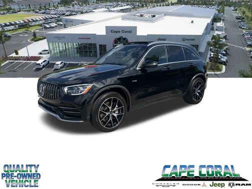 Obsidian Black Metallic 2022 Mercedes-Benz AMG GLC 43 4MATIC