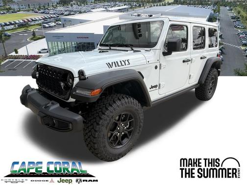 Bright White Clearcoat 2026 Jeep Wrangler Willys