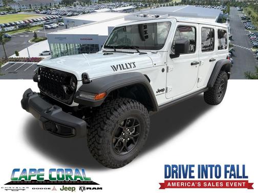 Bright White Clearcoat 2026 Jeep Wrangler Willys